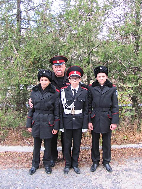 Казачата – кадеты на каникулах