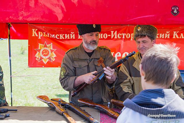 Казаки Крымского ОКО приняли участие в военно-исторической реконструкции 