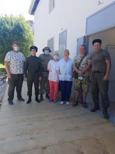Казаки Крымского округа оказали помощь городской больнице 