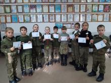 Черноморские казачата пишут новогодние письма казакам батальона «Таврида»